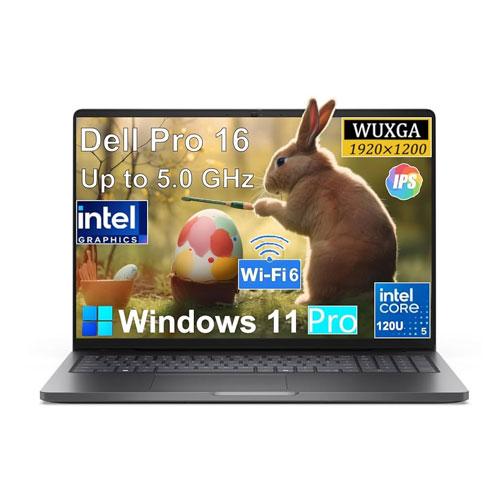 Dell Pro 16 PC16250 Intel 5 120U 8GB RAM Laptop Price in Chennai, Tamilnadu